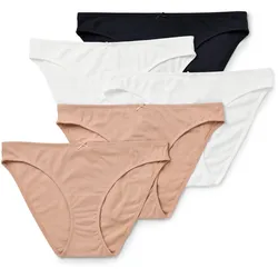 Tchibo - 5 Slips - Damen - Gr. L - schwarz