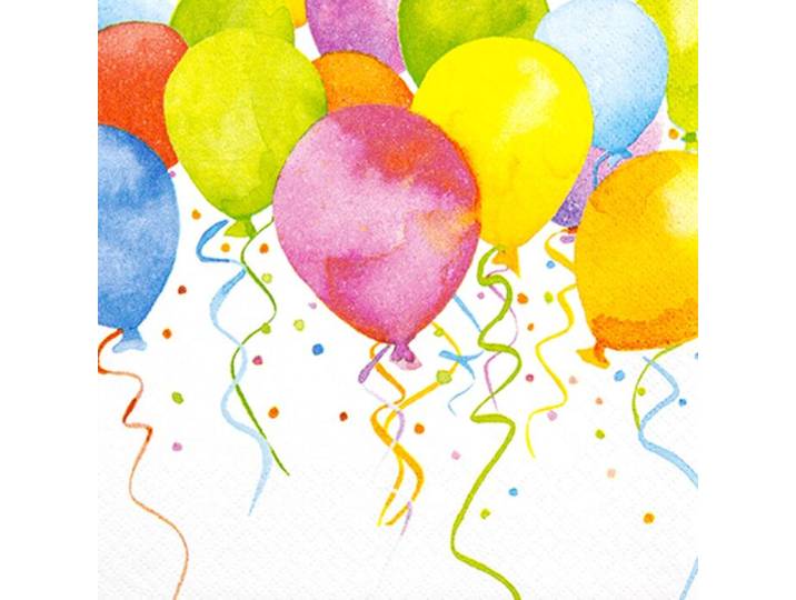 Servietten Balloons