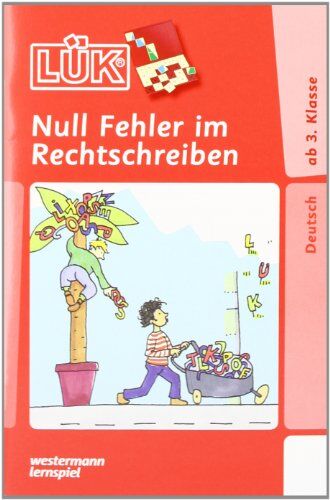 Heinz Vogel - LÜK Rechtschreibung: LÜK: Null Fehler im Rechtschreiben 1: ab Klasse 3: Übungen und Hilfen zur Vermeidung häufiger Rechtschreibfehler ab Klasse 3: HEFT 1 - Preis vom 30.09.2026 09:01:18 h