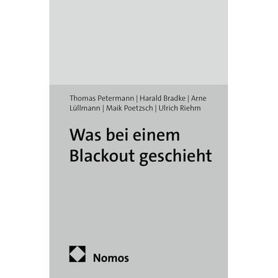 Was bei einem Blackout geschieht, Taschenbuch von Thomas Petermann,Harald Bradke,Arne Lüllmann,Maik Poetzsch,Ulrich Riehm, Edition Sigma,