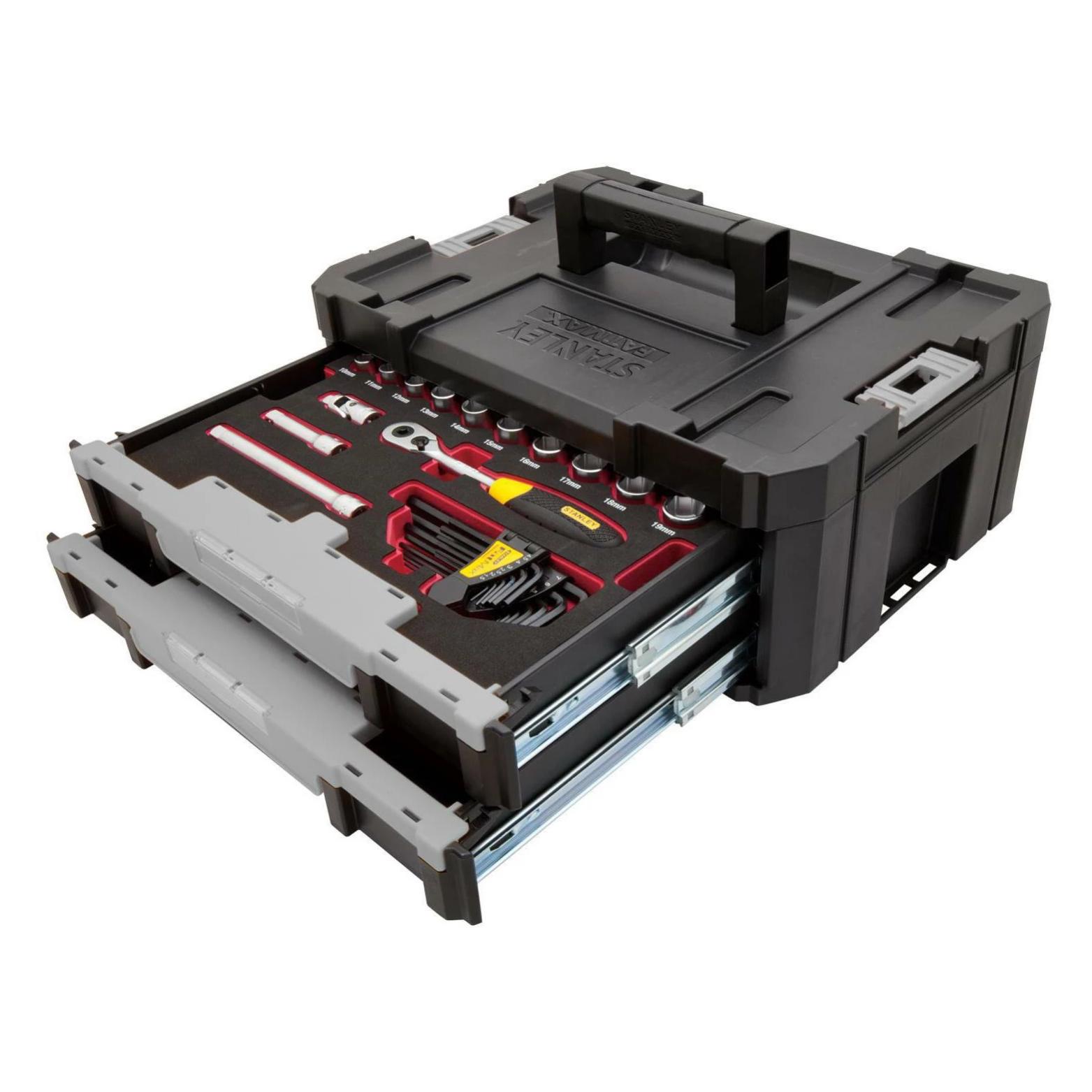 Stanley Steckschlüssel-Set T-STAK 3/8 Einlage, 38-teilig (3/8") (FMHT0-74296)