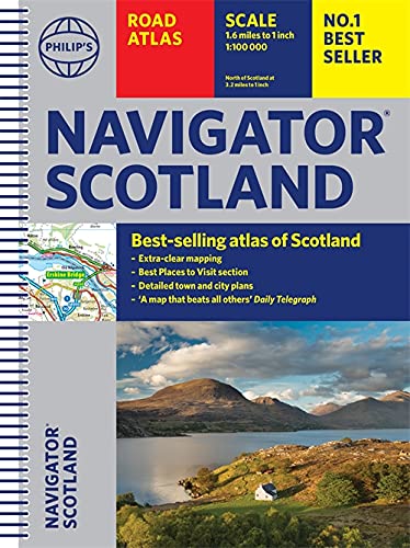 Philip's Maps - Philip's Navigator Scotland (Philip's Road Atlases) - Preis vom 12.10.2026 11:37:12 h