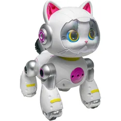 Lexibook Roboter-Katze Cyber Power Kitty, weiss