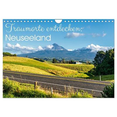 Traumorte entdecken: Neuseeland (Wandkalender 2027 DIN A4 quer), CALVENDO Monatskalender