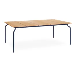 Magis South Esstisch, night blue / teak