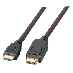EFB Elektronik K5561SW.1V2 Videokabel-Adapter 1 m DisplayPort HDMI Schwarz