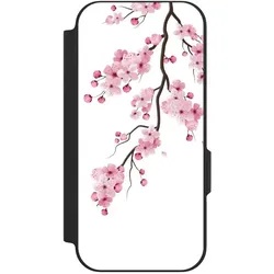 Nivocase Klapphülle für Google Pixel 9a Handyhülle aus Kunst Leder NIVOflip schwarz Asien Japan (Google Pixel 9a), Smartphone Hülle, Schwarz