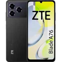 ZTE Smartphone P615F01-BLK Octa Core 4 GB RAM 128 GB Schwarz (128 GB, Carbon Black, Schwarz, 6.75", Dual SIM, 4G), Smartphone, Schwarz