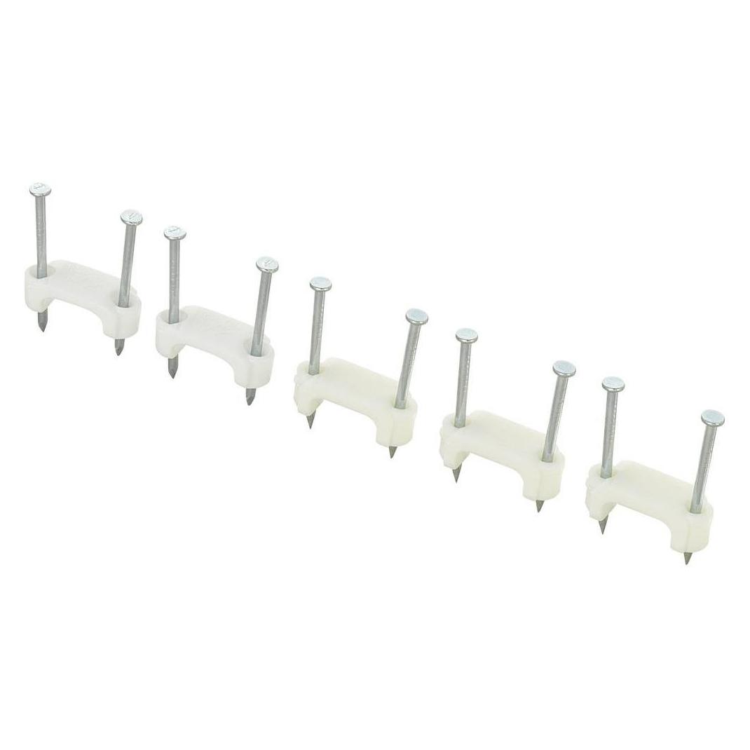 Tru Components Nagelschellen zweilaschig Weis (1593093)