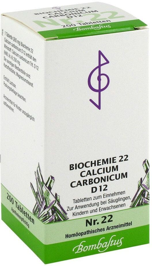 Bombastus Biochemie 22 Calcium carbonicum D12 Tabletten