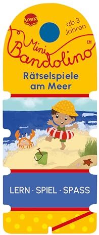 Christine Morton - Mini Bandolino. Rätselspiele am Meer: Lernspiel mit Lösungskontrolle für Kinder ab 3 Jahren - Preis vom 06.10.2026 07:26:00 h
