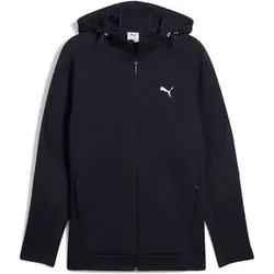 PUMA Herren Jacke EVOSTRIPE Full-Zip Hoodie DK, Größe S in Blau Blau