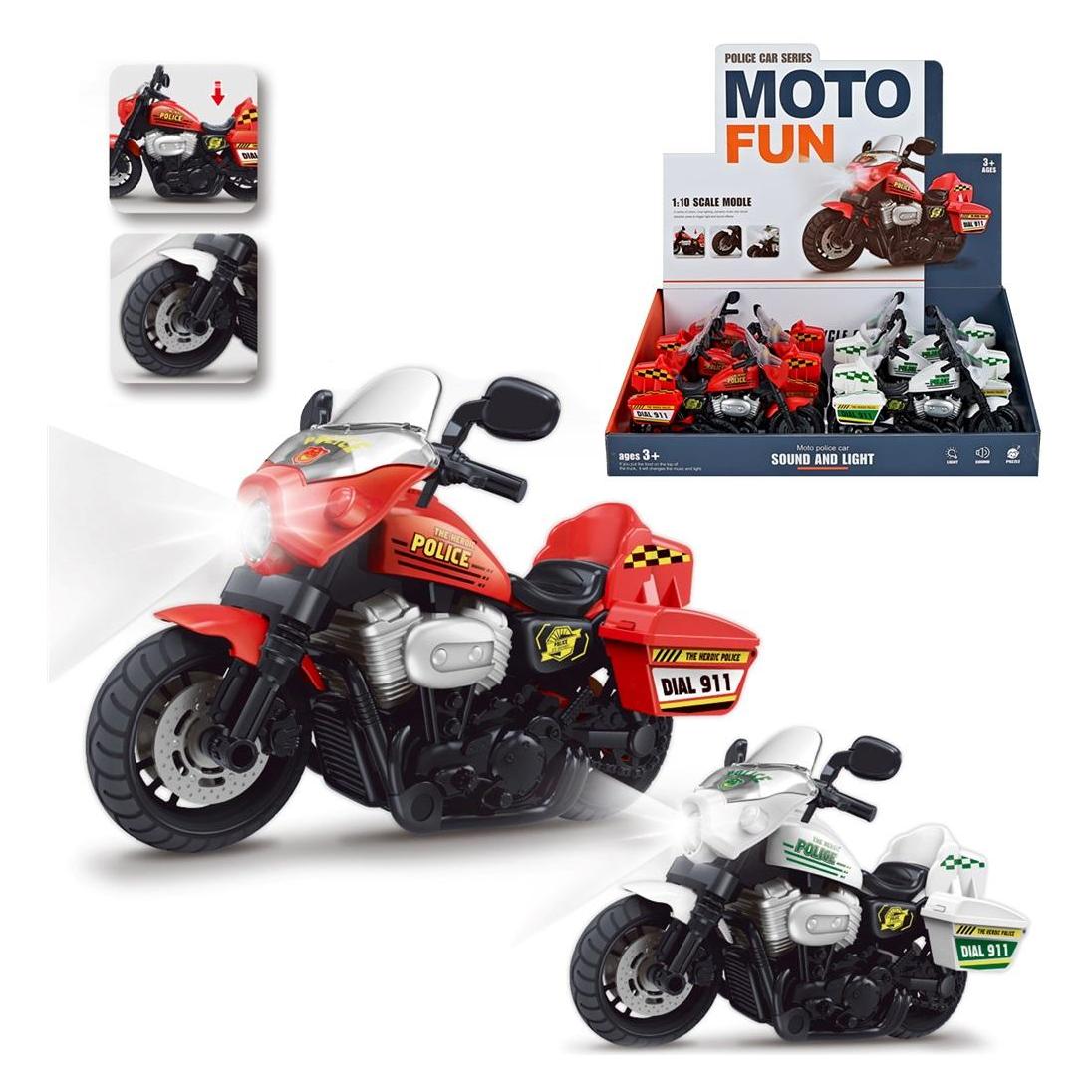 Trifox Polizeimotorrad-Licht- und Sound-MIX (54612894)