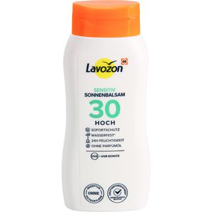 LAVOZON Sonnencreme Sensitiv Sonnenbalsam, LSF 30, 50ml, wasserfest