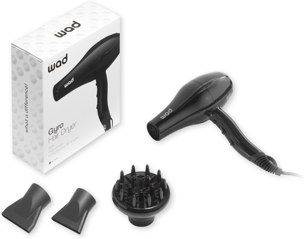 Wad Professional Beauty Gyro-Trockner