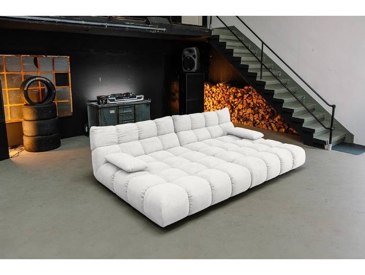 KAWOLA Big-Sofa VIVIEN Riesensofa Cord - Entspannung pur - Modernes Wohnen, XXL Couch mit Feincord Bezug – Maximaler Komfort, Top Design