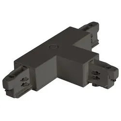 Brumberg T-Verbinder für 3-Phasen-Stromschienen, Schutzleiter rechts, Schwarz BRUM-88128080