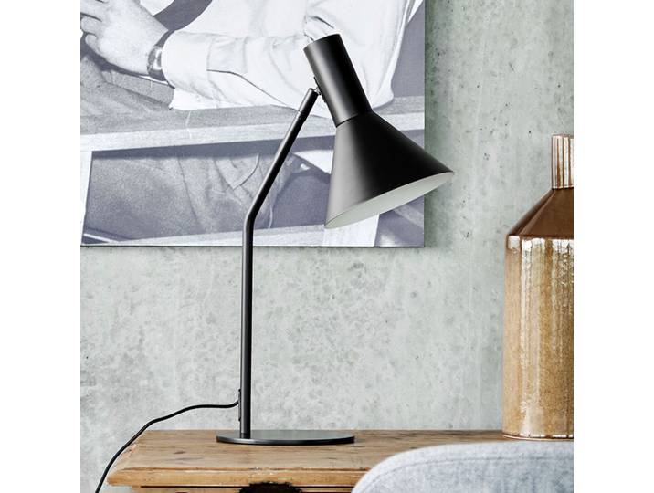 Lampe à poser Lyss noire - FRANDSEN - Salon / séjour - Design - Métal - Avec abat-jour