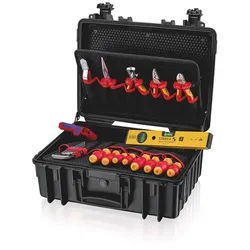 KNIPEX 00 21 34 HL S2 Werkzeugkoffer „Robust23 Start" Elektro 24-teilig