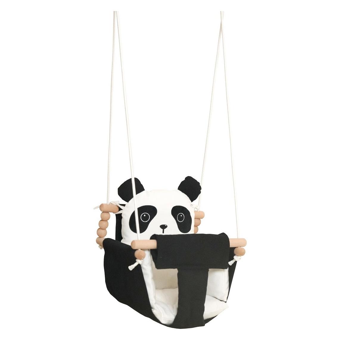 2Kids Toys Houpačka Panda černo-bílá / Houpačka / Nosnost 60 kg / od 1 roku (2D98406)