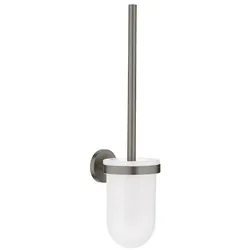 GROHE WC-Bürste Essentials Gebürstetes Hard Graphite Metall, Glas 40374AL1