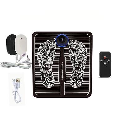 Elektrisches EMS Fußmassagepad zur Schmerzlinderung Entspannung der Füße Akupunkturpunkte Massage-Matte Muskelstimulation Verbesserung der Blutzirkulation Valentinstagsgeschenk