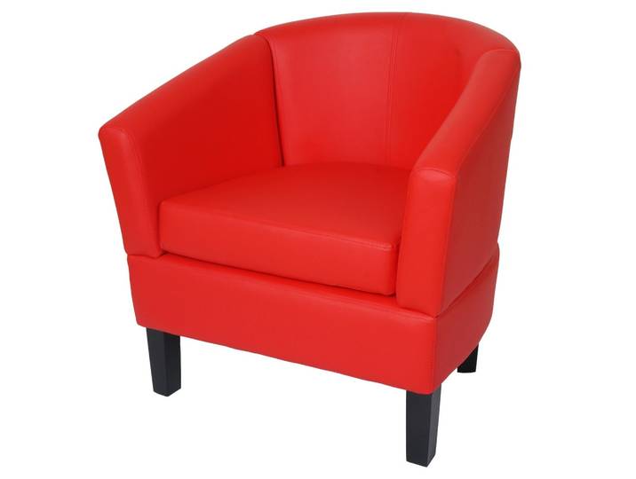 LOUNGE-SESSEL Rot