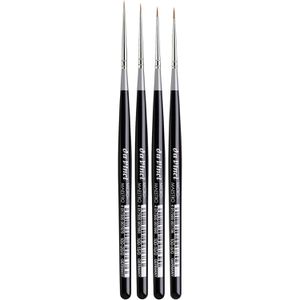 da-Vinci Pinsel 4210 MICRO-MAESTRO, Haarpinsel, verschiedene Größen, 4 Stück