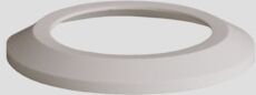Eisenberg Sanit rosette Sanit DN90 58A06010099 blanc, hauteur 13mm