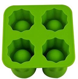 Lush Living Finds Cavity Silicone Ice Shot Glass Mold Reusable Whiskey Ice Shot Glass Maker For Cocktails And Parties green