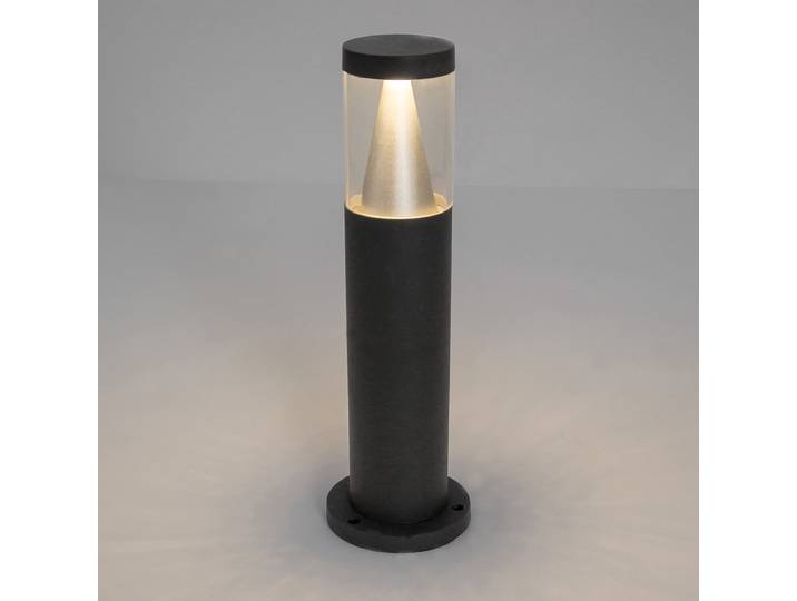 Lampe de chemin Rock 42cm Noir/Noir