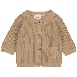 Feetje Strickjacke mit Tasche, beige, 86