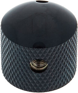Warwick Potentiometer Dome Knob Black Noir
