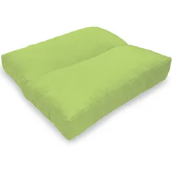 NYVI Loungekissen SunLounge Outdoor 40x40 cm Lemon - Wasserabweisend, Schmutzabweisend, Bequem, für Stühle, Bänke, Boden