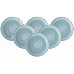 Like. by Villeroy & Boch Perlemor Aqua Kaffeeuntertassen, Untertasse, Blau