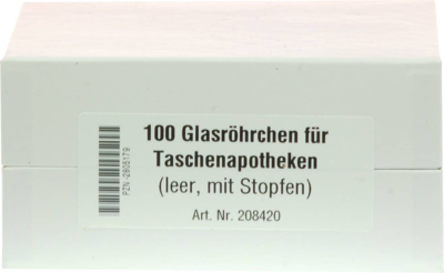 DHU-Arzneimittel GmbH & Co. KG GLASRÖHRCHEN f.Taschenapotheke 100 St 02805179