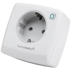 Homematic IP Smart Home Schalt-Mess-Steckdose (mit Strommessung), HmIP-PSM-2