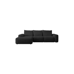 Selsey Ecksofa mit Schlaffunktion  ¦ schwarz ¦ Maße (cm): B: 264 H: 82