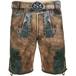 Kurze Wildbock Lederhose Florian
