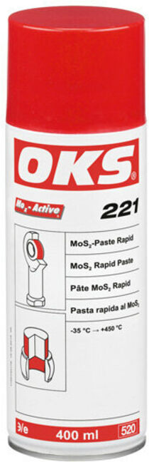 OKS 221 MoS2 pâte pâte Rapid, spray 400 ml (1122730178)