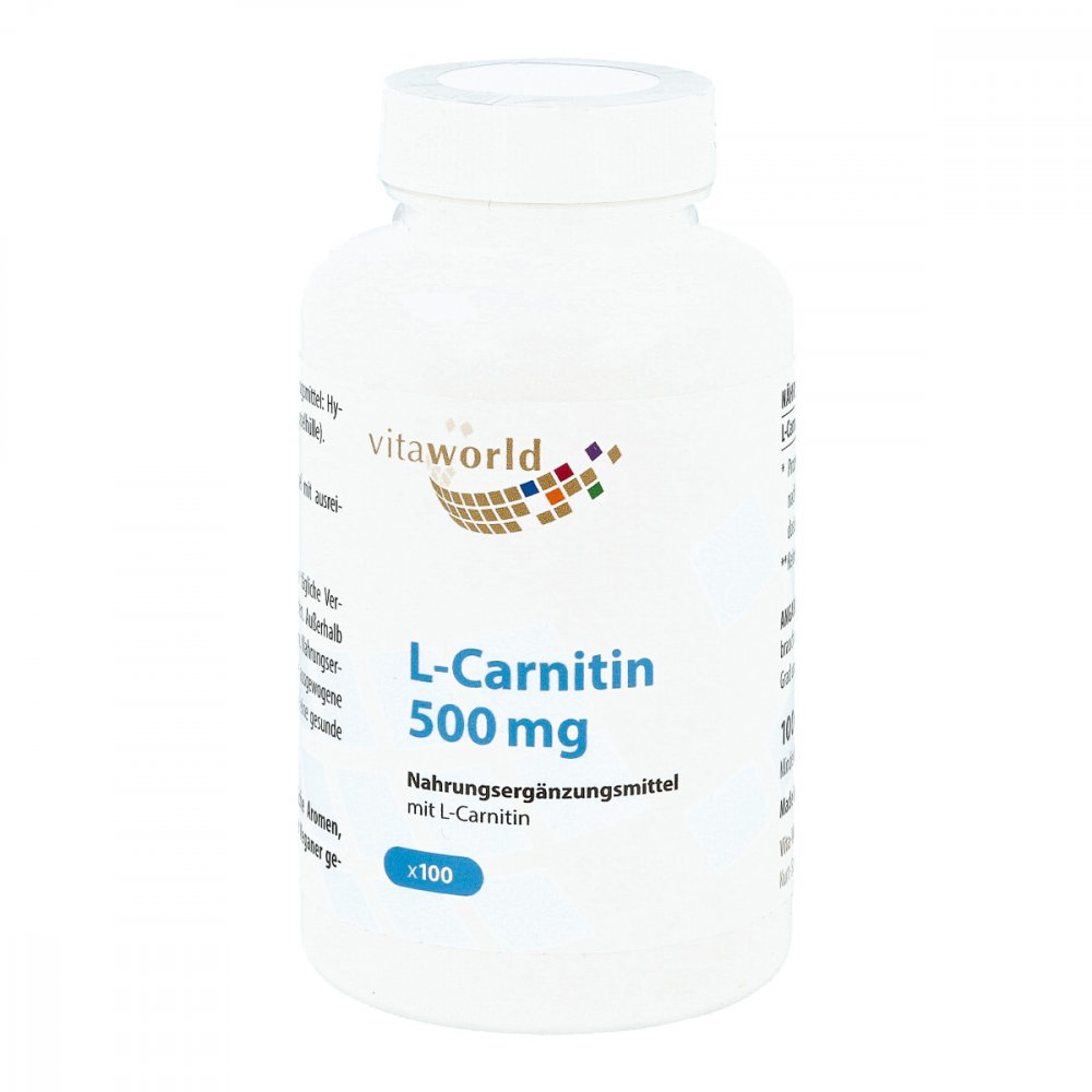 Vita World GmbH L-carnitin 500 mg Kapseln 01472623