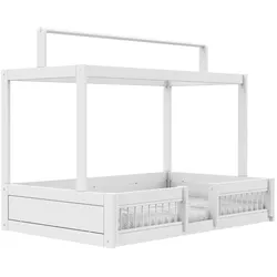 Lifetime Hausbett   ¦ weiß ¦ Maße (cm): B: 132 H: 47