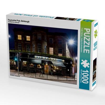 CALVENDO Puzzle Haymarket Pub, Edinburgh | 1000 Teile Lege-Größe 64x48cm Foto-Puzzle für glückliche Stunden