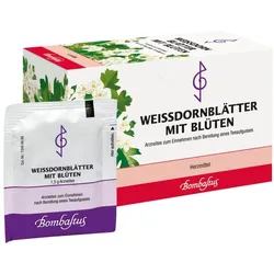 Weissdorn Blätter mit Blüten Filterbeutel 20X1,5 g