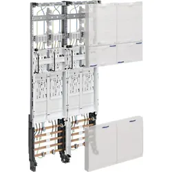 Hager Komplettfeld 1050mm,2-feld,4ZP ZK3ED24N