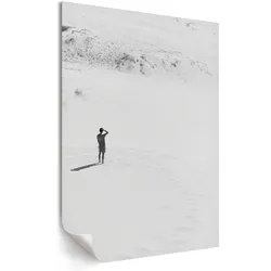 POSTER - 42x59 cm - Soft Structure - Mann im Sand