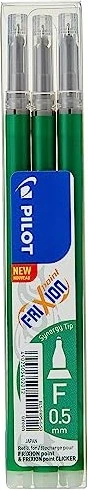 PILOT Gelschreibermine grün 0,3 mm 3 St.