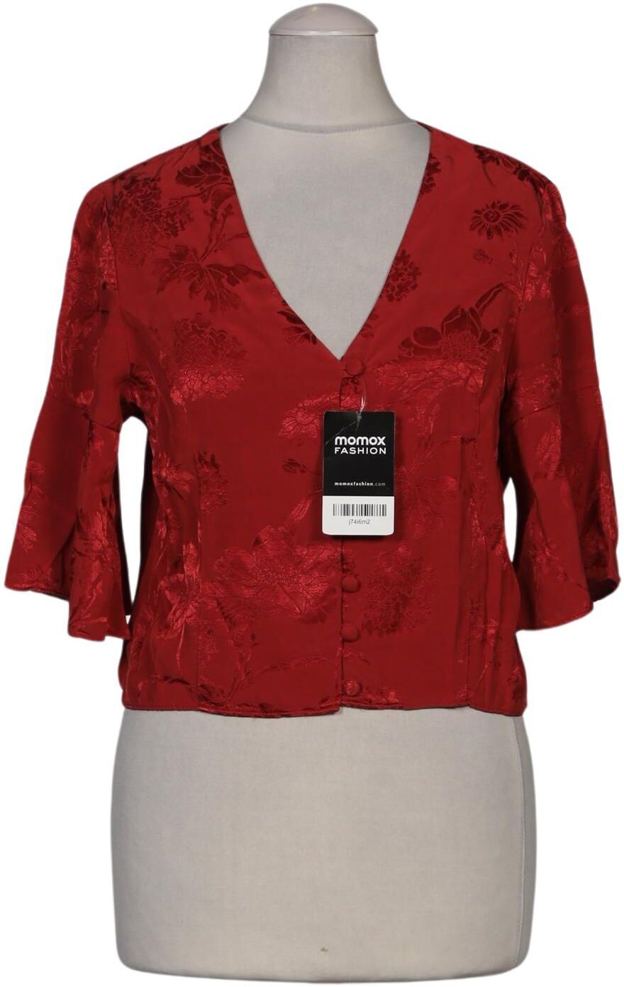 Urban Outfitters Damen Bluse, Rot, Gr. S, Viskose - Second Hand