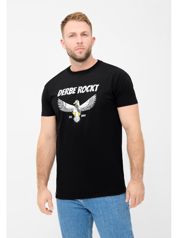 Derbe Shirt in Schwarz - S