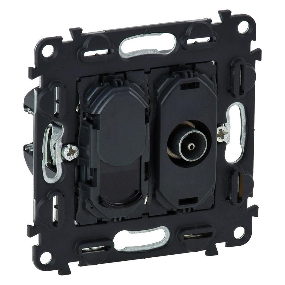 Legrand Einsatz IN'MATIC TV + RJ45 KAT6 UTP (753055)